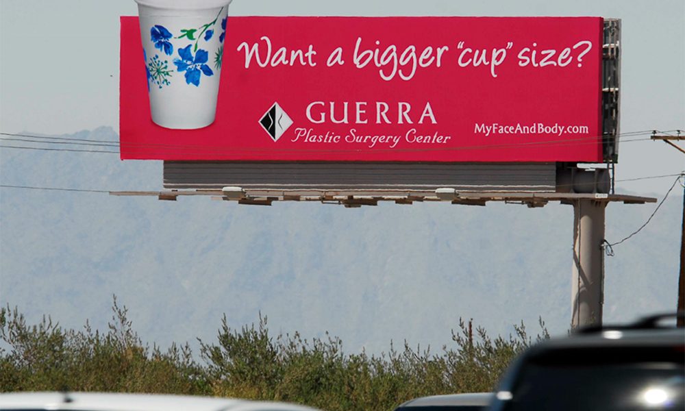 guerra billboard in Scottsdale